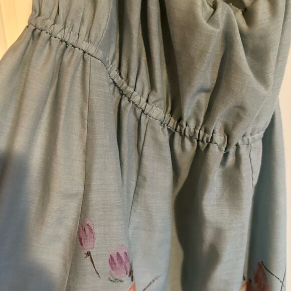 CLOSET CLEAR OUT!  Vintage Floral Halter Dress - Picture 3 of 5